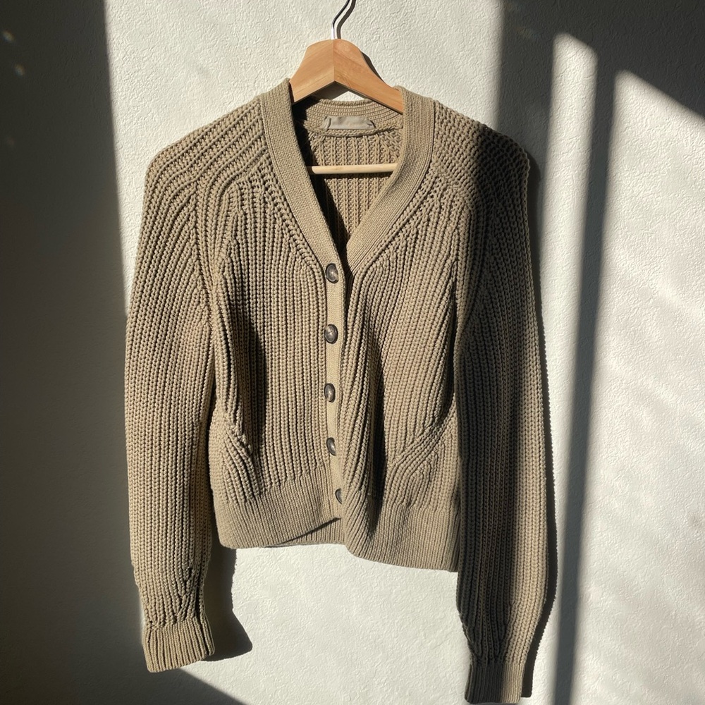 Everlane Organic Cotton Knit Cardigan
